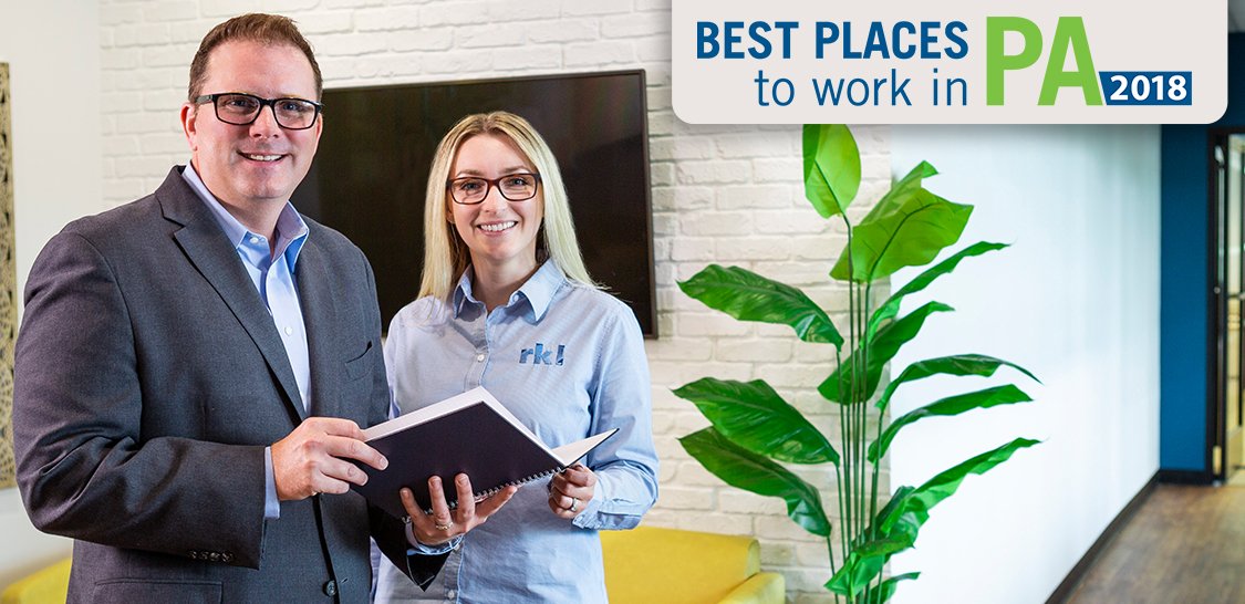RKL Named One of PA’s Best Places to Work for 2018