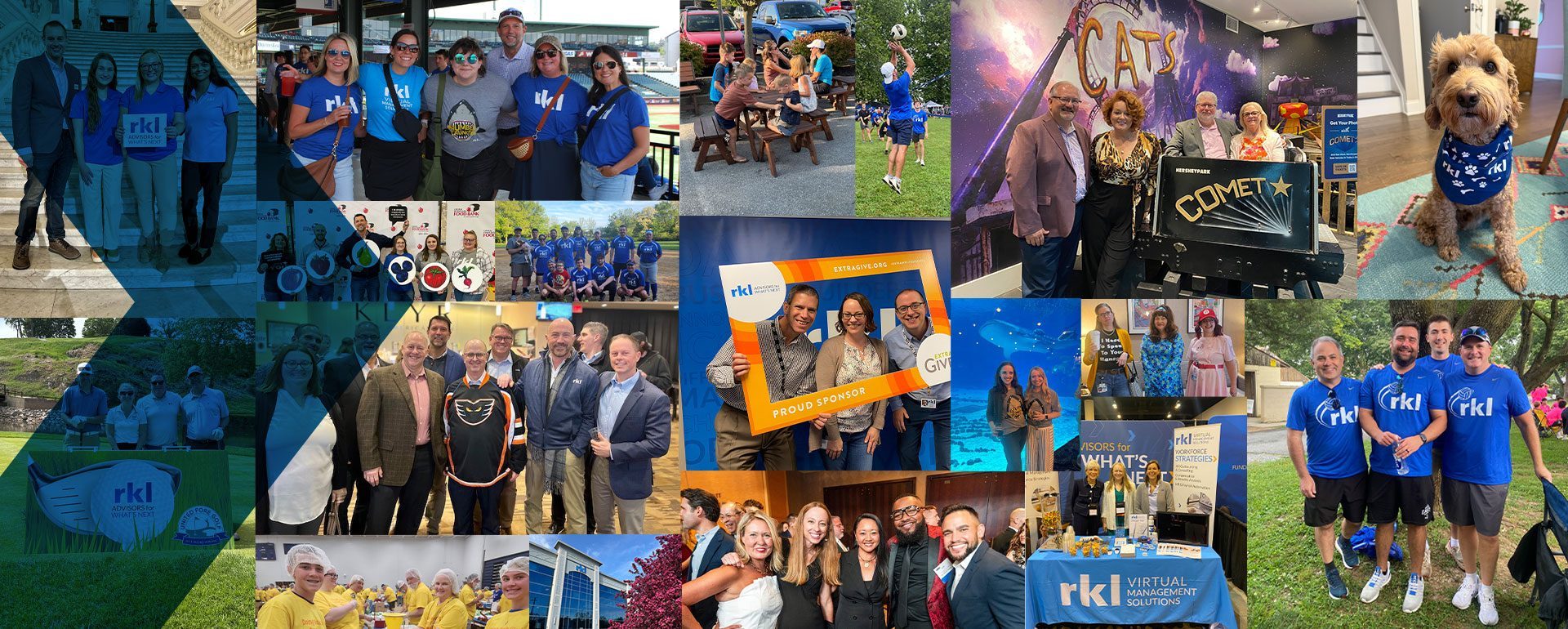 Collage of RKL Team Events and Happenings