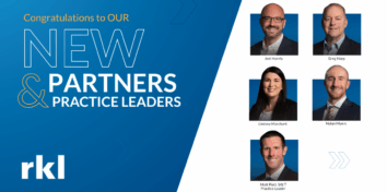 Congratulations to our new partners and practice leaders