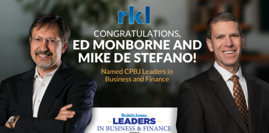 Congratulations Ed Monborne and Mike De Stefano