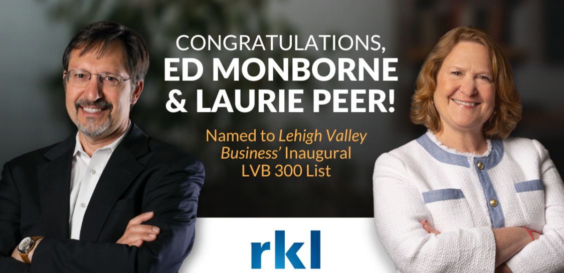 Congratulations, Ed Monborne and Laurie Peer