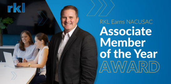 RKL Named NACUSAC Associate Member of the Year