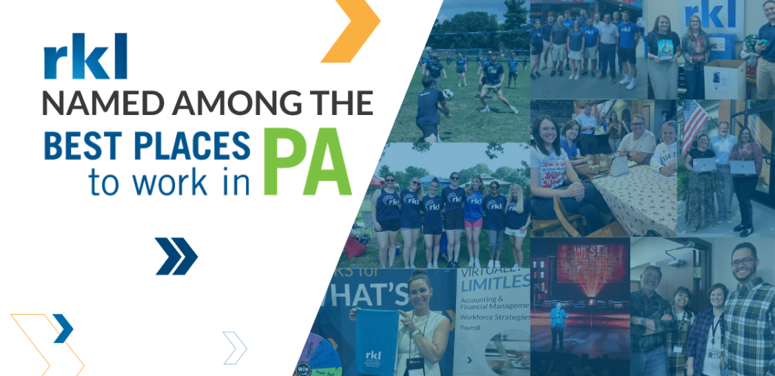 RKL Named Among the Best Places to Work in PA